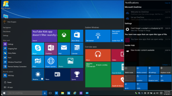 Windows 10 Start Menu Smaller1