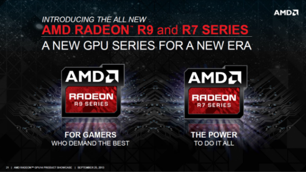 AMD Radeon R9 280X Radeon R7 260X Radeon R7 240 635x356