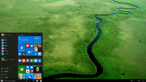 Windows 10 Start Menu