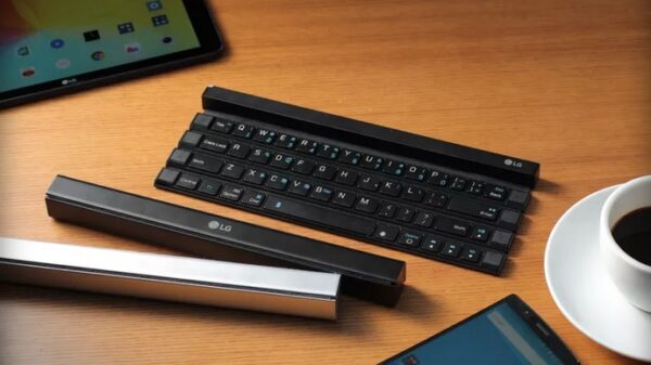 LG Rolly wireless keyboard 600