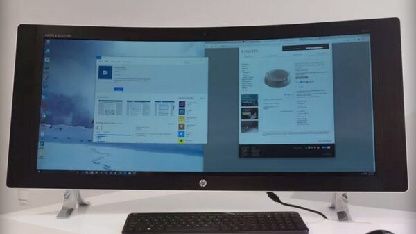 HP Envy Curved All in One PC 600 01