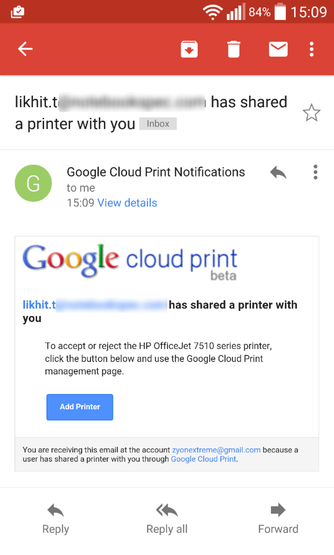 google cloud print for mac