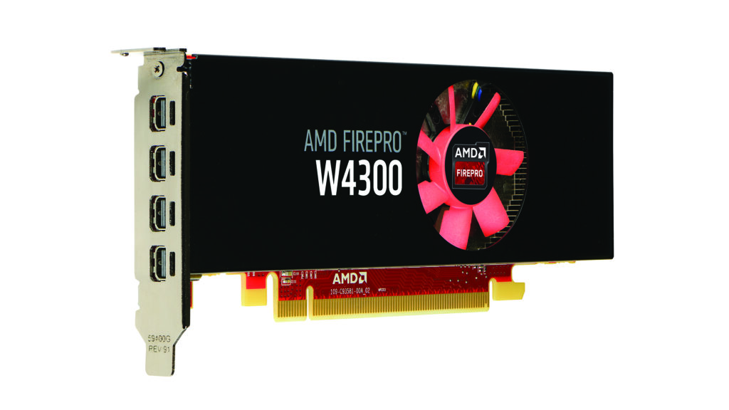 AMD FirePro W4300 กราฟฟิกการ์ด Low Profile ประสิทธิภาพยอดเยี่ยมสำหรับ ...