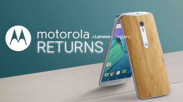 motorola returns with new name