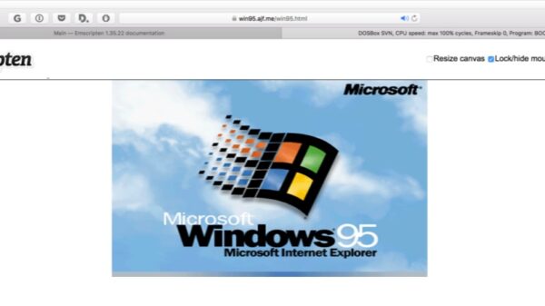 windows 95 on browser 600 01