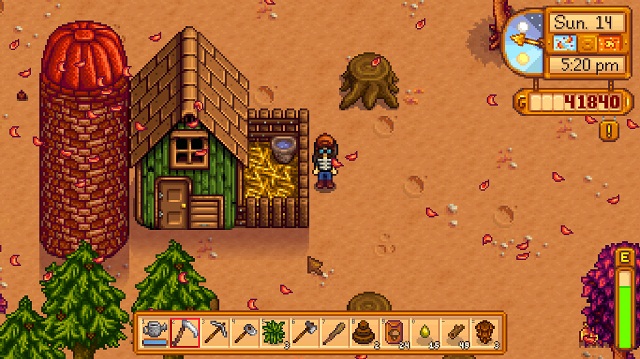 get hay out of silo stardew valley