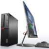 lenovo sff desktop thinkcentre m900 front with monitor 1
