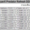 HyperX Predator DDR3