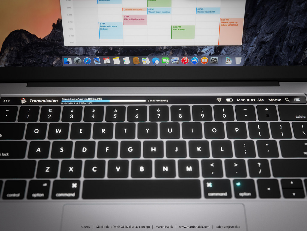 OLED bar for MacBook refresh 600 12