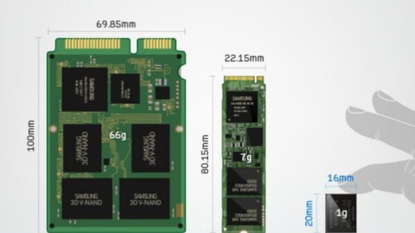 Samsung BGA NVMe SSD 600