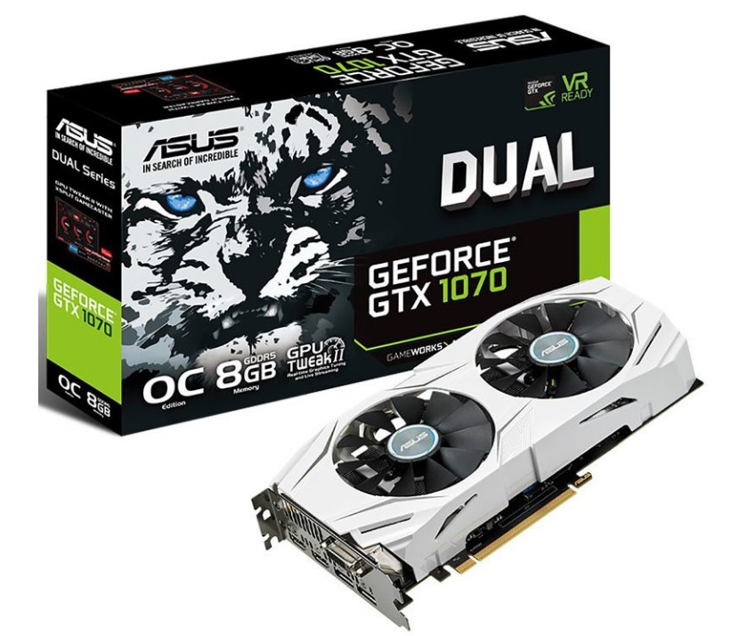 ASUS GeForce GTX 1070 DUAL 600