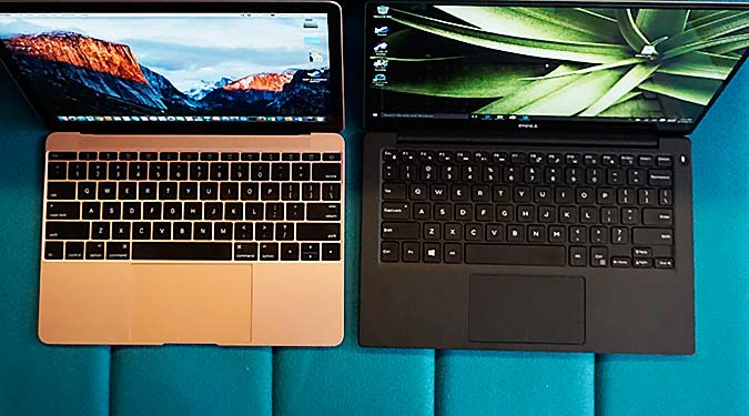 MacBook vs Dell XPS 13 600 07
