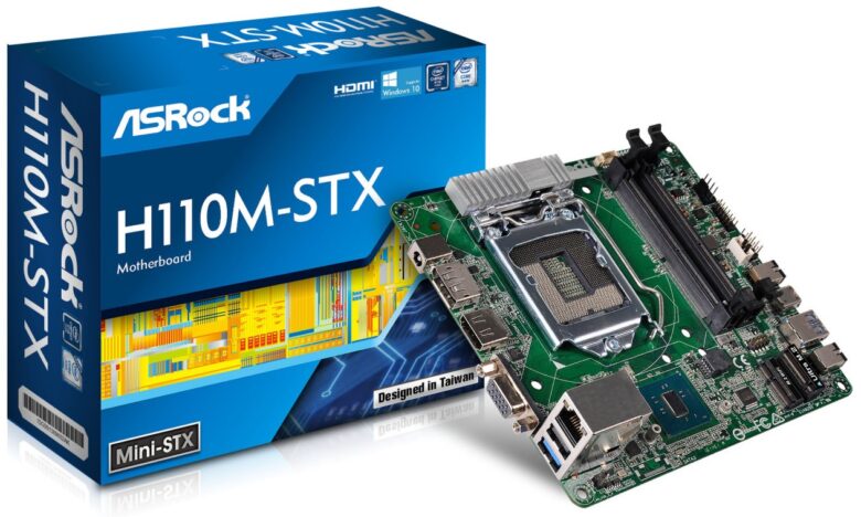 Asrock h110m stx обзор