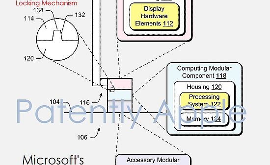 Microsoft modular desktop computer patent 600 01