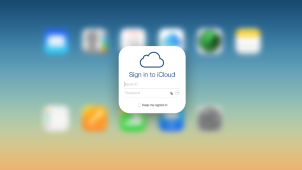 apple iCloud sign in 600