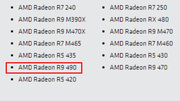 AMD R9 490