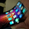 Future technology Concept of flexible display for Xiaomi smartphone 600