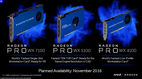 AMD Radeon Pro WX series 600 01