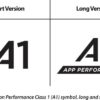 new classification system for SD cards by app 600