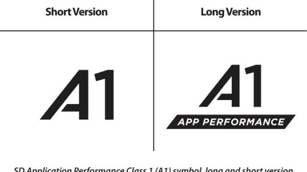 new classification system for SD cards by app 600