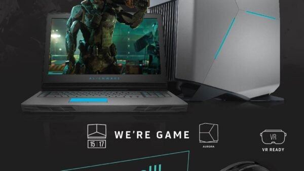 Alienware VR Promotion Tent card A4 Front 01