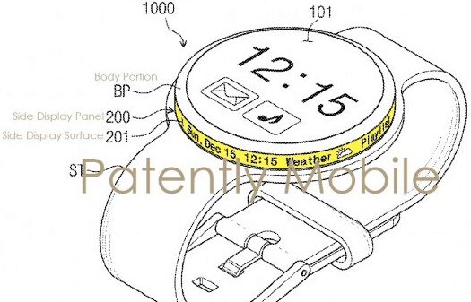 Future Gear smartwatch with rotary dial display patent 600