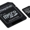 Kingston microSD 256GB with Adapter