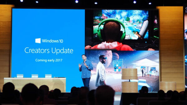 Windows 10 Creators Update launching