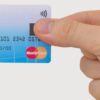mastercard payment card with fingerprint reader 600