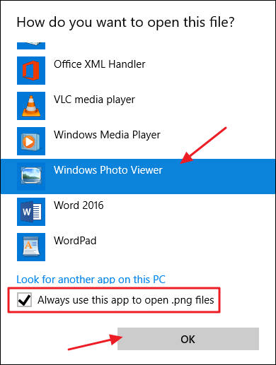install windows 10 photo viewer server 2016