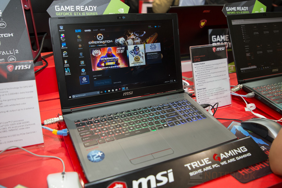 MSI Gaming Notebook Computex 2017 14