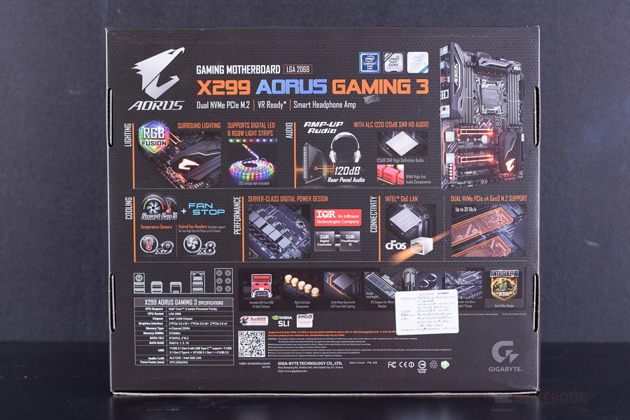 Gigabyte X299 AORUS Gaming 3 2