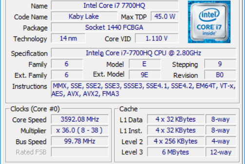 ASUS PRO CPU