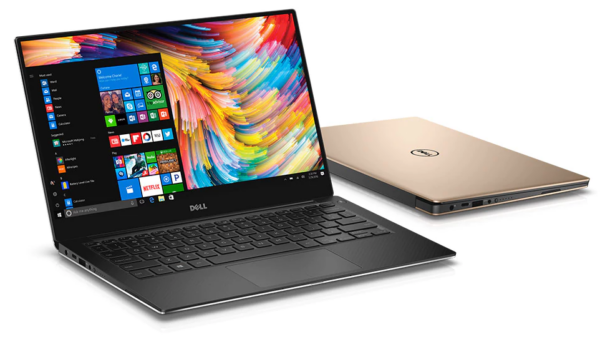 Dell XPS 13 with 8th gen Core i7 8550U CPU 600