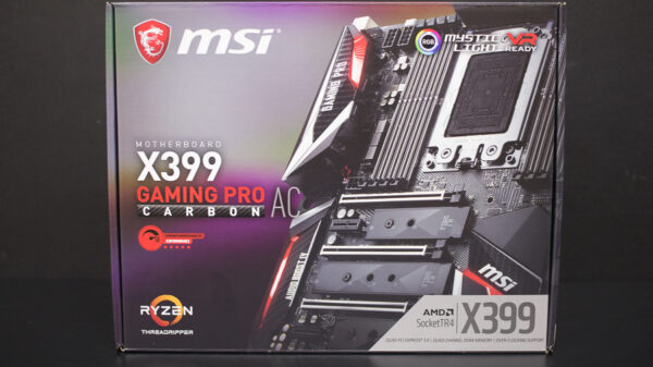 MSI X399 Gaming PRO Carbon 1