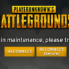 PUBG servers are in maintenance please try again later