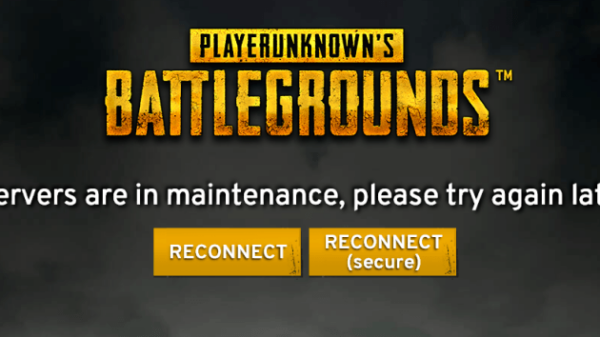 PUBG servers are in maintenance please try again later