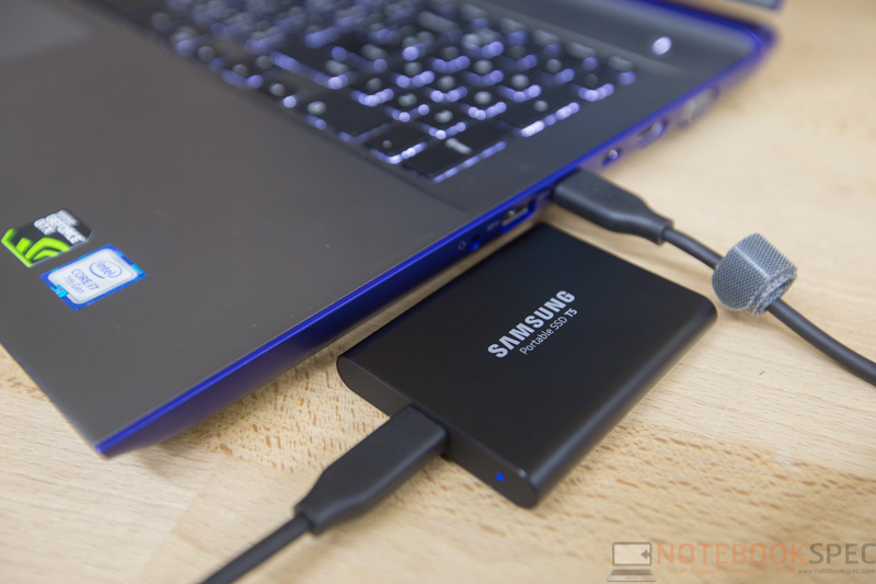 Review Samsung Portable SSD T5 29