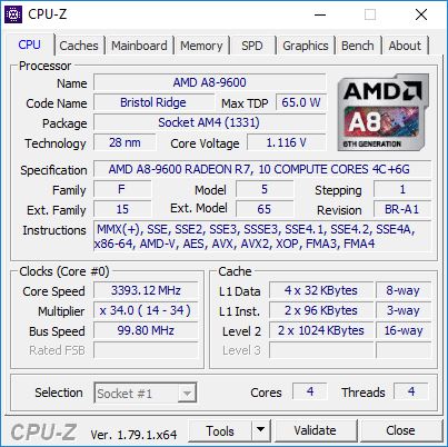 a8 9600 CPUZ 1