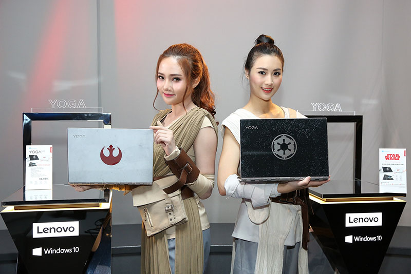 5 ผลิตภัณฑ์ Lenovo Yoga 920 Star Wars Special Editionและพริตตี้