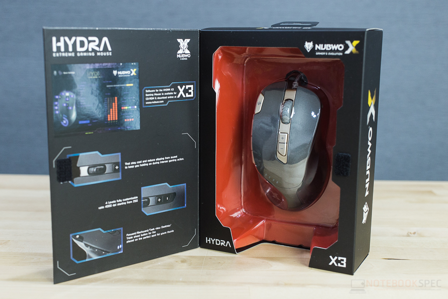 Nubwo X Hydra Gaming Mouse 3