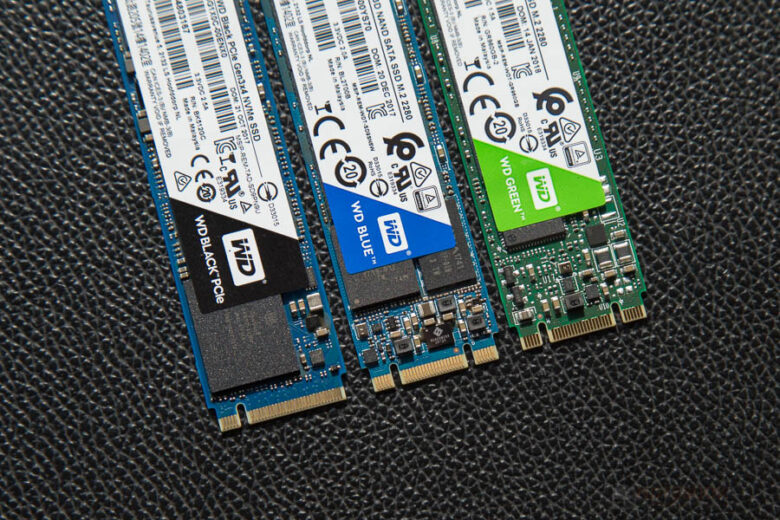 Battle Review SSD WD 3 Green Blue Black