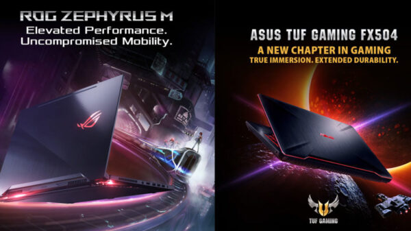ASUS ROG Zephyrus M and TUF Gaming FX504 810x466
