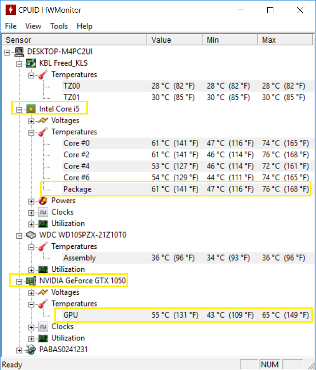 i57300 temp