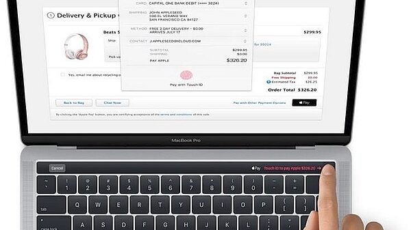 Apple MacBook Pro 2017 with Touch ID and OLED toolbar
