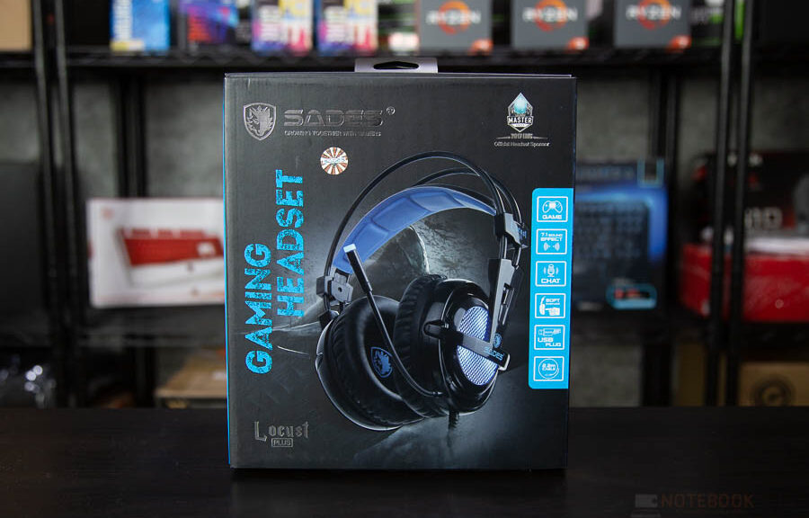 Review SADES Locust Plus Gaming Headset RGB