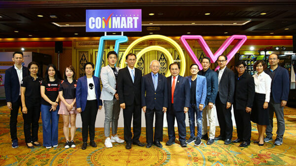 ภาพเปิดงาน COMMART JOY 2018