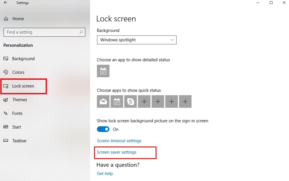 Windows Tips - ตั้งภาพพักหน้าจอใน Windows 10 Screen Saver - Notebookspec
