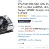 EVGA 1080 Amazon