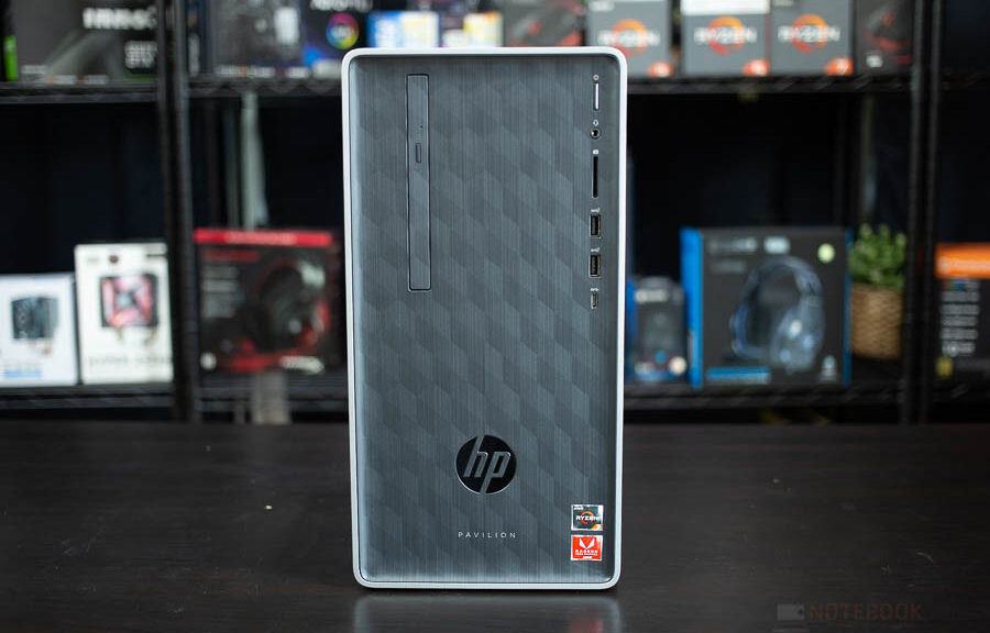 Review HP Pavilion 590 Desktop PC ขั้นพื้นฐานสำหรับการใช้งาน สเปก AMD